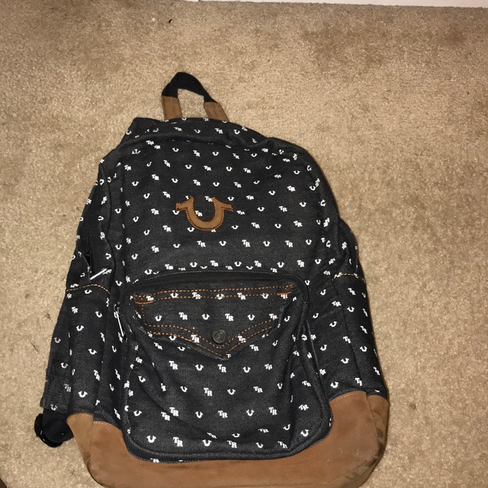 True religion book bag